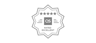 QS 5 estrellas · Rated Excellent